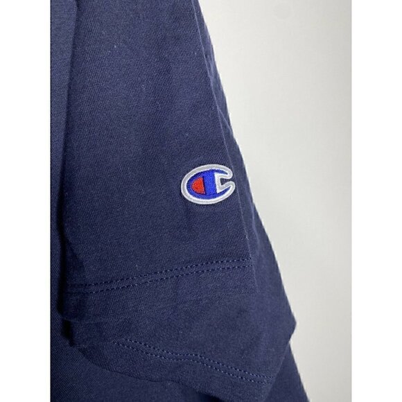 NEW Champion Shirt Size 2XL Men's Short Sleeve Multicolor T-Shirt Logo Blue - Picture 3 of 7